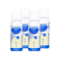 Abbildung: Fresubin 2 kcal Drink Vanille Trinkflasche Lösung zum Einnehmen, 4X200 ml PZN 12144336