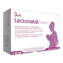 Abbildung: Lactonatal + DHA Denk 30 Filmtabletten + 30 Kapseln 2X30 St, Tabletten PZN 12146571
