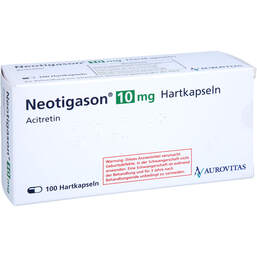 Abbildung: Neotigason 10 Hartkapseln 100 St, Hartkapseln PZN 12151649