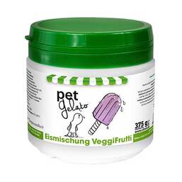 Abbildung: Petgelato Eismischung Veggifrutti Pulver vet. (für Tiere) Pulver, 375 g PZN 12339011