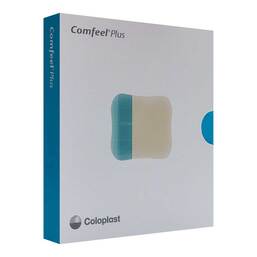 Abbildung: Comfeel Plus flexibler Hydrokolloidverband 10x10 cm 10 St, Verband PZN 12342355
