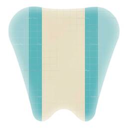 Abbildung: Comfeel Plus flexibler Hydrokolloidverband Sakrum 17x17 cm 5 St, Verband PZN 12342384