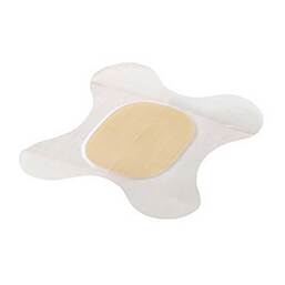 Abbildung: Comfeel Plus contourierter Hydrokolloidverband 9x11cm 5 St, Verband PZN 12342409