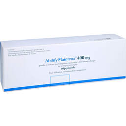 Abbildung: Abilify Maintena 400 mg FS.P. + L.H.e.depuratus -Inj-Suspension  1 St, Pulver und Lösungsmittel zur Herstellung einer Depot-Injektionssuspension PZN 12342929
