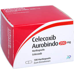 Abbildung: Celecoxib Aurobindo 200 mg Hartkapseln 100 St, Hartkapseln PZN 12343165