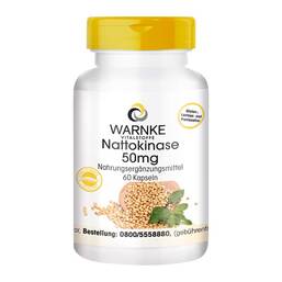 Abbildung: Nattokinase 50 mg Kapseln 60 St, Kapseln PZN 12343573