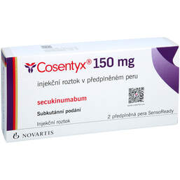 Abbildung: Cosentyx 150 mg Injektionslösung in einem Fertigpen 2 St, Injektionslösung in einem Fertigpen PZN 12351006