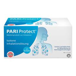 Abbildung: Pari Protect Inhalationslösung mit Ectoin Ampullen Ampullen, 60X2.5 ml PZN 12359999
