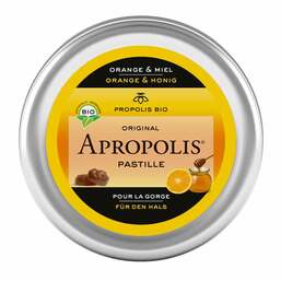 Abbildung: Propolis Apropolis Pastillen Orange Honig Pastillen, 40 g PZN 12362062