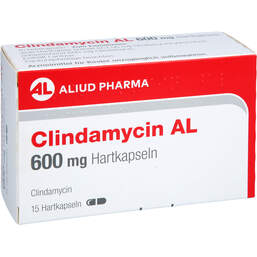 Abbildung: Clindamycin AL 600 mg Hartkapseln 15 St, Hartkapseln PZN 12364724