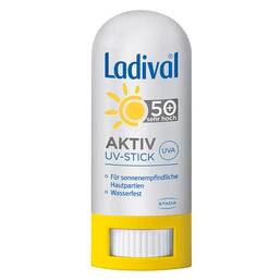 Abbildung: Ladival Aktiv UV-Schutzstift LSF 50+ Stifte, 8 g PZN 12372215