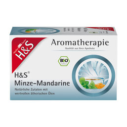 Abbildung: H&S Bio Minze-Mandarine Aromatherapie Filterbeutel Filterbeutel, 20X1.0 g PZN 12374295