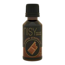 Abbildung: Nisy Flavour Tafelsüße Schokolade Tropfflasche Tropfen, 20 ml PZN 12380516