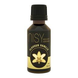 Abbildung: Nisy Flavour Tafelsüße Vanille Tropfflasche Tropfen, 20 ml PZN 12380522