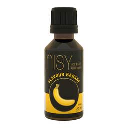 Abbildung: Nisy Flavour Tafelsüße Banane Tropfflasche Tropfen, 20 ml PZN 12380539