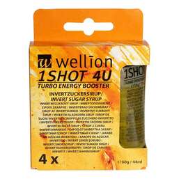 Abbildung: Wellion 1Shot Turbo Energy Booster Tube 4 St, Tube PZN 12385399