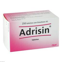 Abbildung: Adrisin Tabletten 250 St, Tabletten PZN 12393140