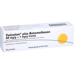 Abbildung: Fusicutan plus Betamethason 20 mg / g + 1 mg / g Creme 60 g, Creme PZN 12395564