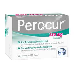 Abbildung: Perocur 250 mg Hartkapseln 50 St, Hartkapseln PZN 12396055