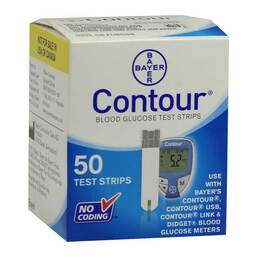 Abbildung: Contour Sensoren Teststreifen 50 St, Teststreifen PZN 12397528