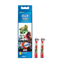 Abbildung: ORAL B Aufsteckbürsten Stages Power Star Wars 2er Zahnbürste, 1 St PZN 12399504