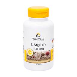Abbildung: L-Arginin 1000 mg Tabletten 90 St, Tabletten PZN 12408605