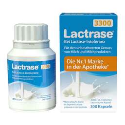 Abbildung: Lactrase 3.300 FCC Kapseln Kapseln, 300 St PZN 12412788