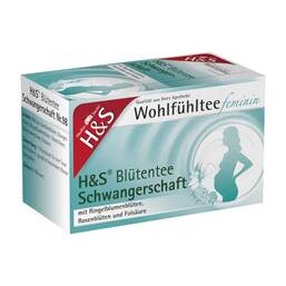 Abbildung: H&S Schwangerschaft Blütentee Filterbeutel Filterbeutel, 20X1.5 g PZN 12413517