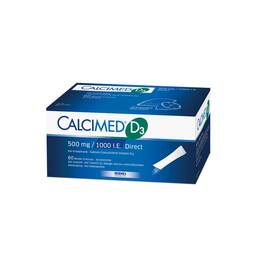 Abbildung: Calcimed D3 500 mg / 1000 I.E. Direct Granulat Granulat, 60 St PZN 12414066