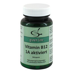 Abbildung: Vitamin B12 1A aktiviert Kapseln Kapseln, 90 St PZN 12415516