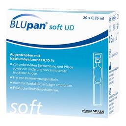 Abbildung: Blupan soft UD Augentropfen 20X0.35 ml, Augentropfen PZN 12415605