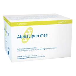Abbildung: Alpha Lipon mse Kapseln 90 St, Kapseln PZN 12418673