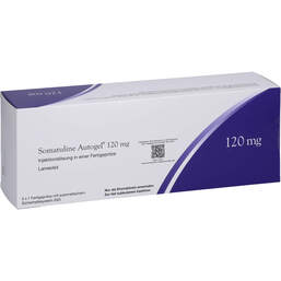 Abbildung: Somatuline Autogel 120 mg Injektionslösung in einer Fertigspritze  3 St, Injektionslösung in einer Fertigspritze PZN 12421988