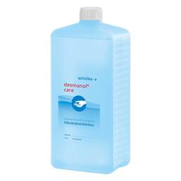 Abbildung: desmanol care alkoholische Händedesinfektion 1000 ml, Lösung PZN 12427809
