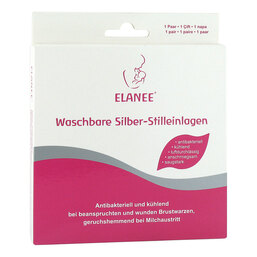 Abbildung: Elanee Stilleinlagen Silber waschbar 2 St PZN 12433796