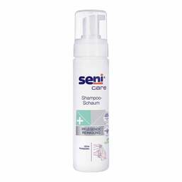 Abbildung: Seni® Care Shampoo-Schaum z.Haarwäsche ohne Wasser 200 ml, Schaum PZN 12436010