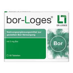 Abbildung: Bor-Loges Tabletten 60 St, Tabletten PZN 12442789
