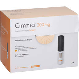Abbildung: Cimzia 200 mg Injektionslösung in einem Fertigpen 3X2 St, Injektionslösung PZN 12450731