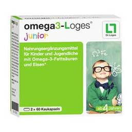 Abbildung: Omega 3-Loges junior Kaudragees Kaudragees, 120 St PZN 12452233