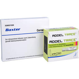 Abbildung: Cernevit + Addel Trace Mikronährstoff-Set 2X10 St, Kombipackung PZN 12457213