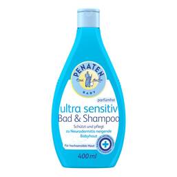Abbildung: Penaten Ultra sensitiv Bad & Shampoo Bad, 400 ml PZN 12464271