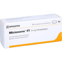 Abbildung: Mictonorm FT Filmtabletten 28 St, Filmtabletten PZN 12467909