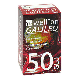 Abbildung: Wellion Galileo Blutzuckerteststreifen Teststreifen, 50 St PZN 12470113