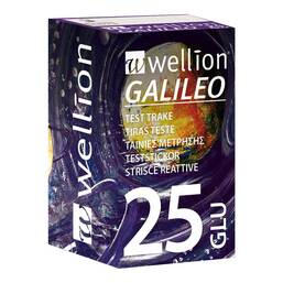Abbildung: Wellion Galileo Blutzuckerteststreifen 25 St, Teststreifen PZN 12470159