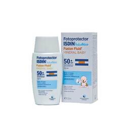 Abbildung: Isdin Pediatrics Mineral Baby Fluid LSF 50 + Emulsion, 50 ml PZN 12471851