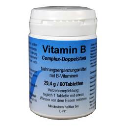 Abbildung: Vitamin B Complex-Doppelstark Tabletten 60 St, Tabletten PZN 12473867