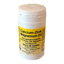 Abbildung: Calcium-Zink-Magnesium-D3 Tabletten Tabletten, 60 St PZN 12473910