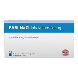 Abbildung: Pari Nacl Inhalationslösung Ampullen Ampullen, 10X5 ml PZN 12474217