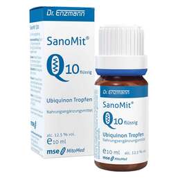 Abbildung: Sanomit Q10 Ubiquinon flüssig 10 ml, Tropfen PZN 12474565