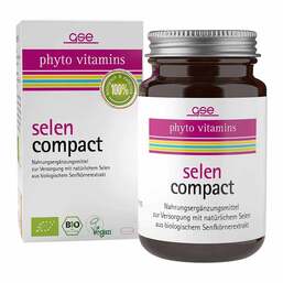 Abbildung: Selen Compact Bio Tabletten Tabletten, 60 St PZN 12477486